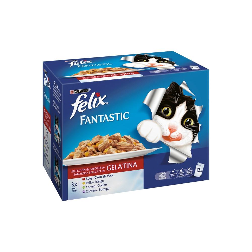 Felix Fantastic - Saborosa seleção em gelatina Pack 12