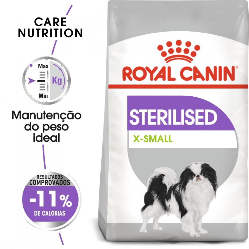 Ração para cão Royal Canin X-Small Esterilizado