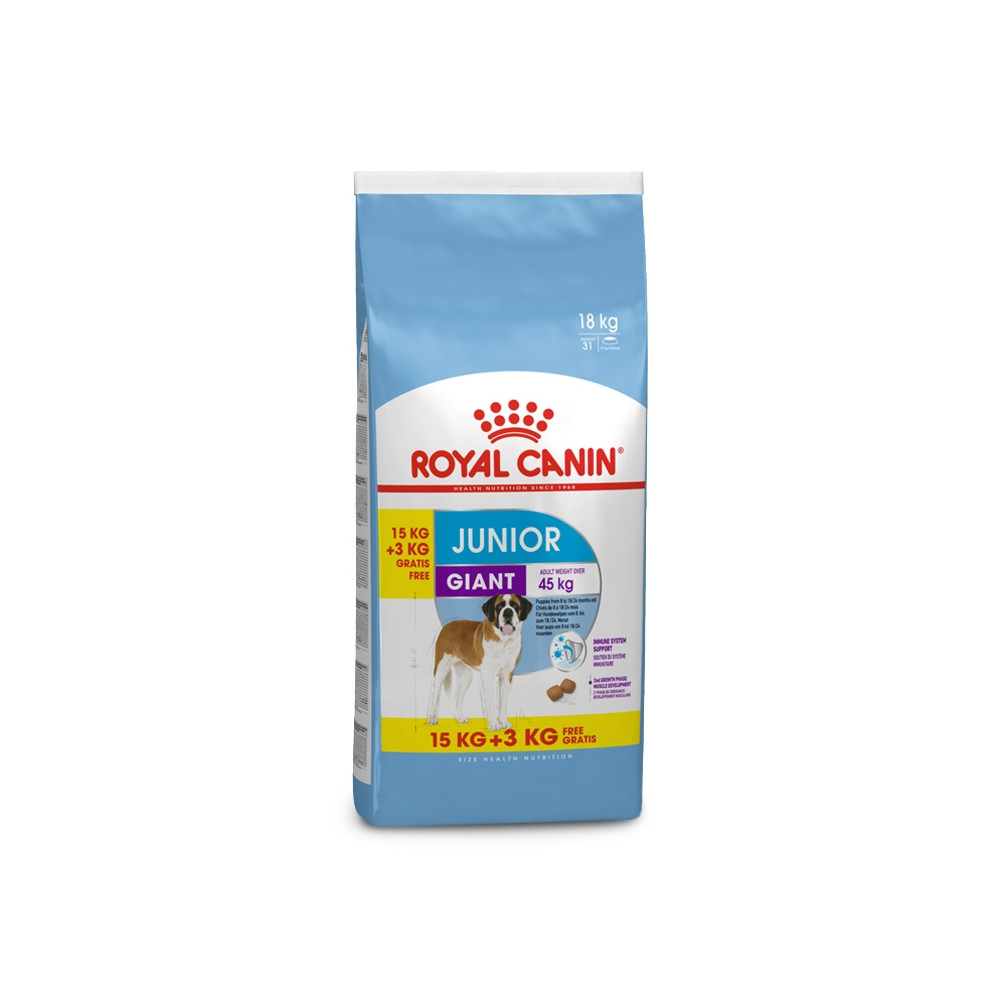 Royal Canin - Giant Junior 15Kg + 3Kg OFERTA