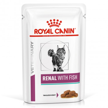 Ração para gato Royal Canin Wet Renal Tuna