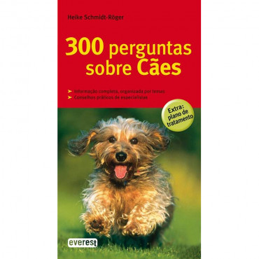 Livro 300 perguntas sobre Cães