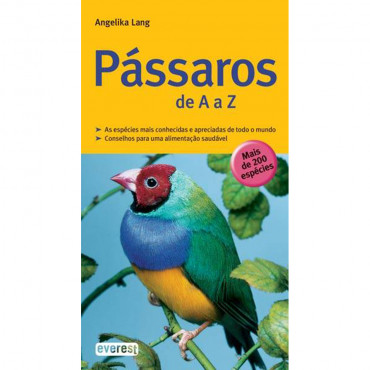 Livro Pássaros de A a Z