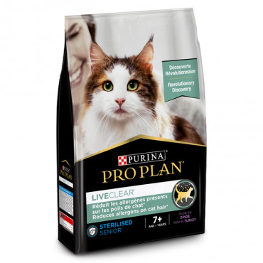 Pro Plan Live Clear 7+ Gato sénior esterilizado - Peru