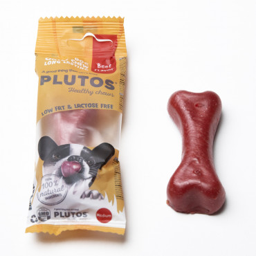 Ossos "Plutos" Queijo e Vaca para cão