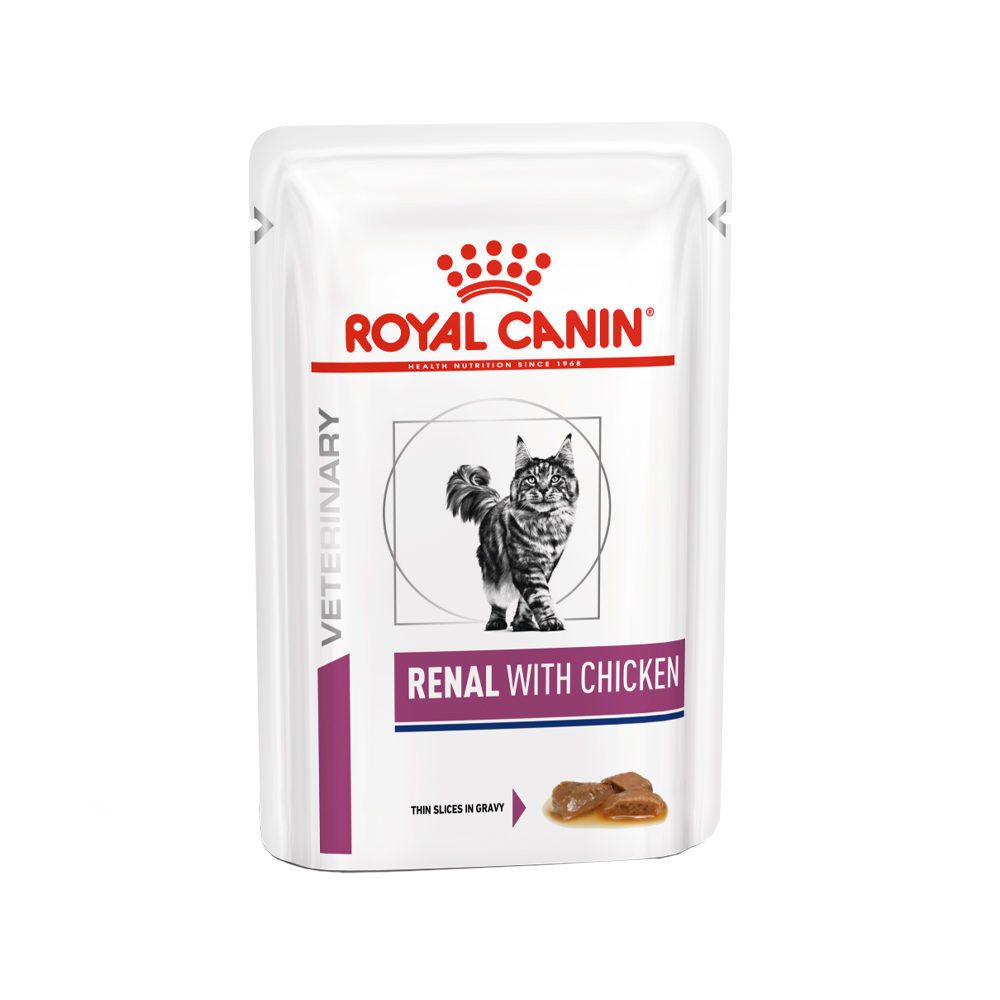 Ração para gato Royal Canin Wet Renal Chicken