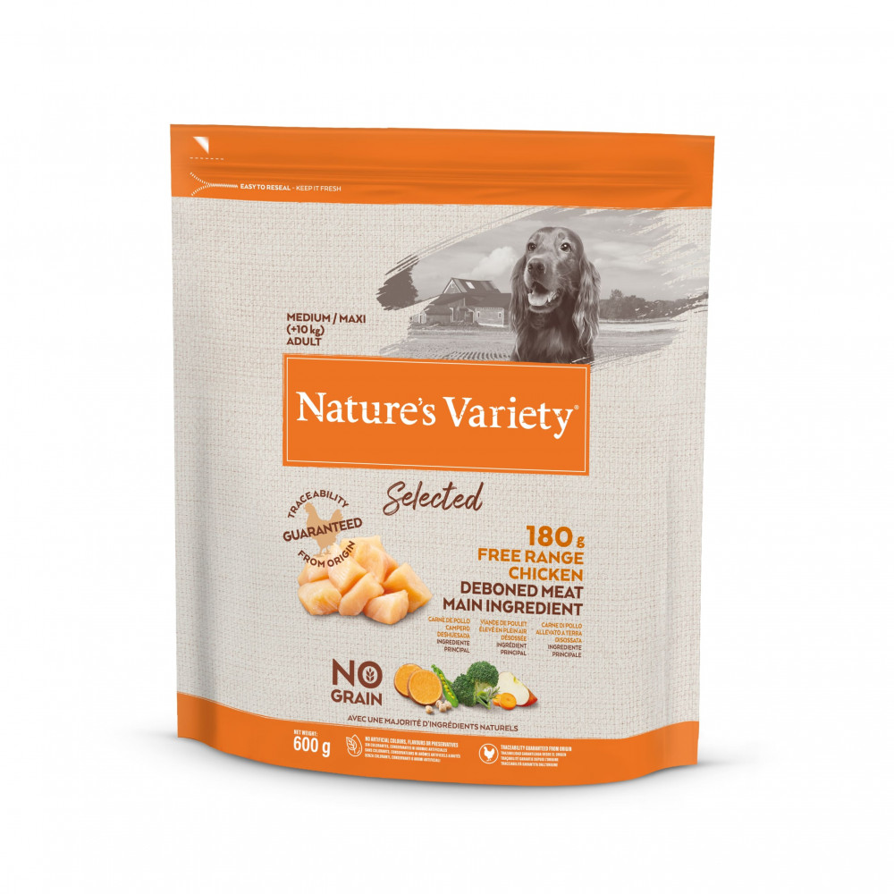 Nature's Variety Selected Sem Cereais Cão Adulto Mini - Salmão da noruega