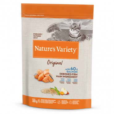 Nature's Variety Original Gato Adulto Esterilizado - Salmão