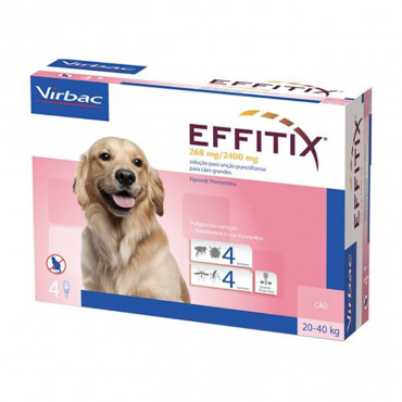 Pipetas para cão 20-40 kg...