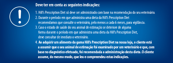 Informação produtos VET